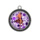Pendentif Cabochon Argent - pin up