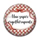 Cabochon Résine - une super ergothérapeute