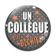 Cabochon Verre - un collègue qui déchire