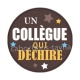 un collègue qui déchire
