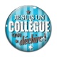 Cabochon Verre - collègue qui déchire