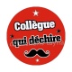 collègue qui déchire