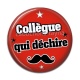 Cabochon Résine - collègue qui déchire