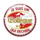Cabochon Verre - collègue qui déchire