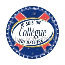 collègue qui déchire