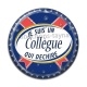 Cabochon Résine - collègue qui déchire