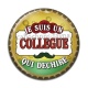Cabochon Résine - collègue qui déchire