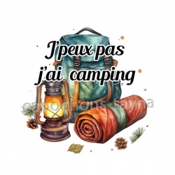 j'peux pas j'ai camping