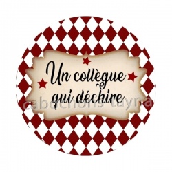 un collègue qui déchire