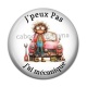 Cabochon Résine - J'peux pas j'ai mécanique