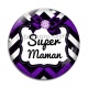 Cabochon Verre - super maman