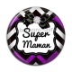 Cabochon Résine - super maman
