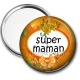 Miroir de poche - super maman