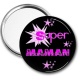 Miroir de poche - super maman