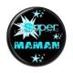 Cabochon Résine - super maman