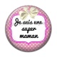 Cabochon Résine - super maman