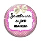Cabochon Verre - super maman