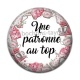 Cabochon Résine - une patronne au top