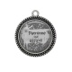 Pendentif Cabochon Argent - patronne qui assure