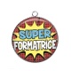 Pendentif Cabochon Argent - super formatrice