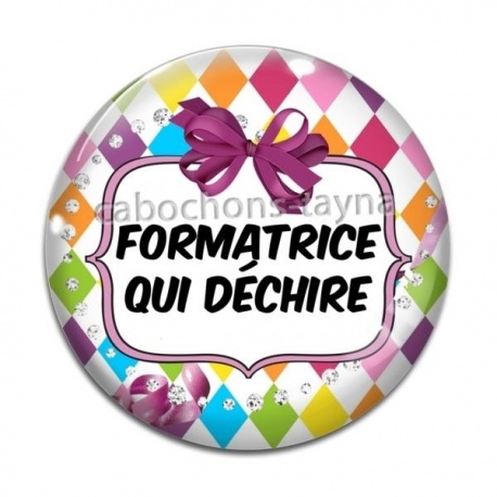 Cabochon Verre - formatrice qui déchire