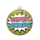 Pendentif Cabochon Argent - super vendeuse