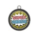 Pendentif Cabochon Argent - super vendeuse