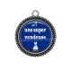 Pendentif Cabochon Argent - une super vendeuse