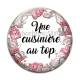 Cabochon Verre - une cuisinière au top