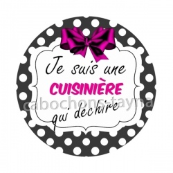 je suis une cuisinière qui déchire