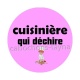 cuisinière qui déchire