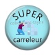 Cabochon Résine - carreleur