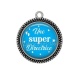 Pendentif Cabochon Argent - une super directrice