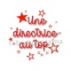 une directrice au top