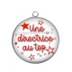 Pendentif Cabochon Argent - une directrice au top