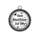 Pendentif Cabochon Argent - une directrice au top