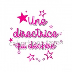 une directrice qui déchire