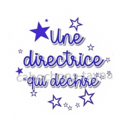 une directrice qui déchire