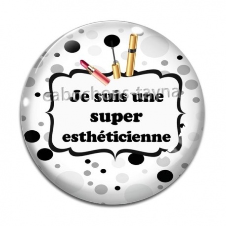 Cabochon Verre - je suis une super esthéticienne 