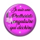 Cabochon Résine - he suis une prothésiste ongulaire qui déchire
