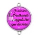 Connecteur Cabochon Argent - he suis une prothésiste ongulaire qui déchire
