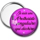 Miroir de poche - he suis une prothésiste ongulaire qui déchire