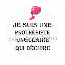 prothésiste ongulaire qui déchire