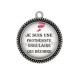 Pendentif Cabochon Argent - prothésiste ongulaire qui déchire