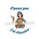 J'peux pas j'ai chantier