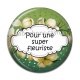 Cabochon Résine - pour une super fleuriste
