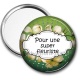 Miroir de poche - pour une super fleuriste