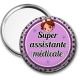 Miroir de poche - super assistante médicale