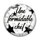 Cabochon Verre - une chef formidable