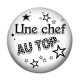 Cabochon Résine - une chef au top